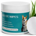 Pet Eye Wipes for Cats and Dogs, Dog Eye Wipes, Eye Wipes for Dogs, Pet Eye Wipes for Remove Tear Stain, Eye Debris, 100 Count-0
