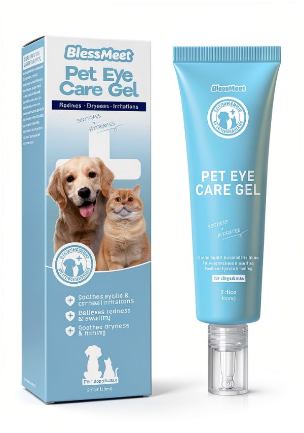 Dog Eye Gel Blessmeet 2 Ounce Eye Care Gel for Dogs & Cats-0