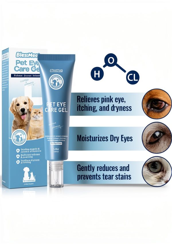 Dog Eye Gel Blessmeet 2 Ounce Eye Care Gel for Dogs & Cats-2